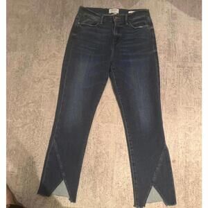 FRAME Le High Straight Split Hem Women's Jeans Size 28